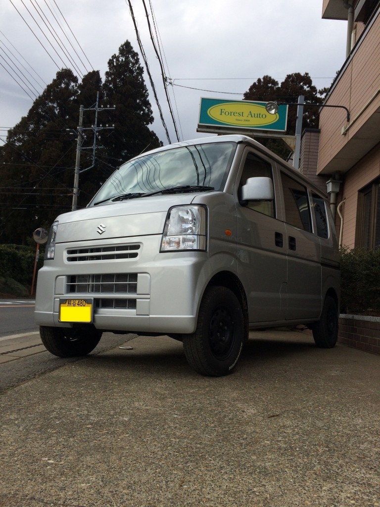 FAFﾘﾌﾄｱｯﾌﾟｽﾌﾟﾘﾝｸﾞ取り付け　ｽｽﾞｷ ｴﾌﾞﾘｲ ｼﾞｮｲﾝ ﾀｰﾎﾞ 4WD（型式DA64V）　埼玉県 嵐山市　S 様